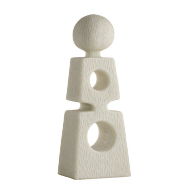 Arteriors - Sculpture - Malcom - Ivory- Union Lighting Luminaires Decor
