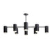 Arteriors - Eight Light Flush Mount - Loryn - English Bronze- Union Lighting Luminaires Decor