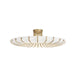 Arteriors - Ten Light Flush Mount - Chambers - Ivory- Union Lighting Luminaires Decor