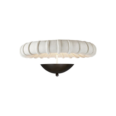 Arteriors - Three Light Flush Mount - Camella - Ivory- Union Lighting Luminaires Decor