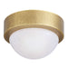 Arteriors - LED Flush Mount - Lennon - Antique Brass- Union Lighting Luminaires Decor