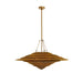 Arteriors - Three Light Pendant - Lexa - Vintage Brass- Union Lighting Luminaires Decor