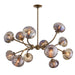 Arteriors - 12 Light Chandelier - Merrick - Vintage Brass- Union Lighting Luminaires Decor
