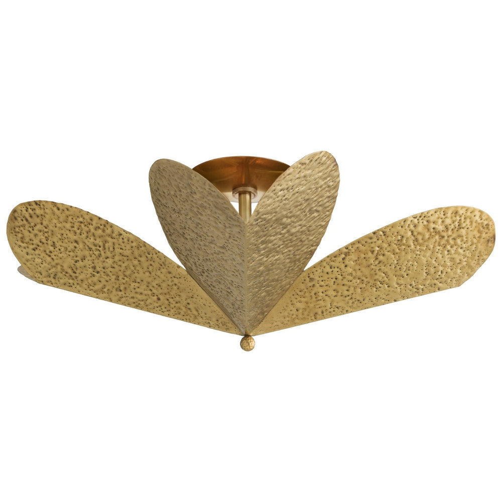 Arteriors - Four Light Flush Mount - Lucinda - Antique Brass- Union Lighting Luminaires Decor