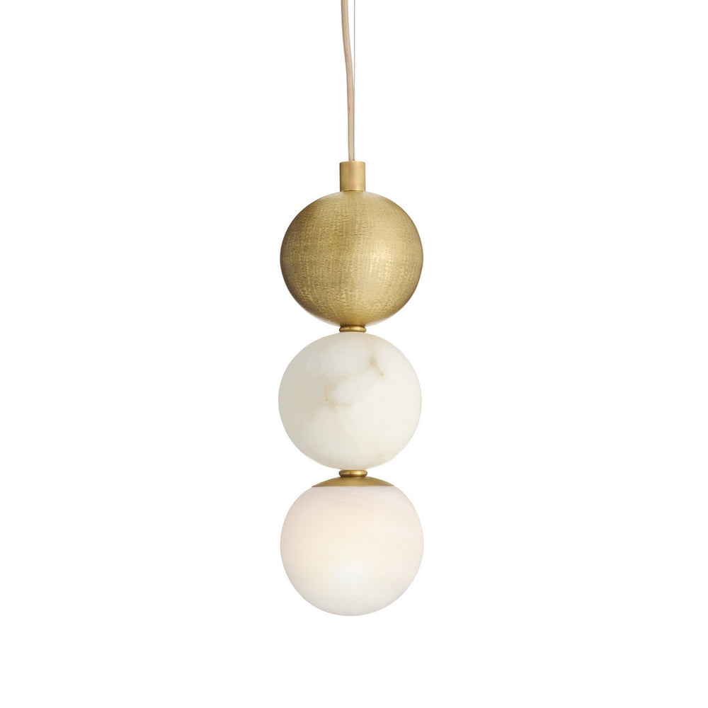 Arteriors - One Light Pendant - Melody - Matte Swirl- Union Lighting Luminaires Decor