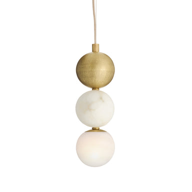 Arteriors - One Light Pendant - Melody - Matte Swirl- Union Lighting Luminaires Decor