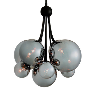 Arteriors - Nine Light Chandelier - Montrose - Chrome Luster- Union Lighting Luminaires Decor
