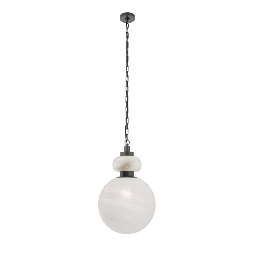 Arteriors - One Light Pendant - Rosemont - Matte Swirl- Union Lighting Luminaires Decor