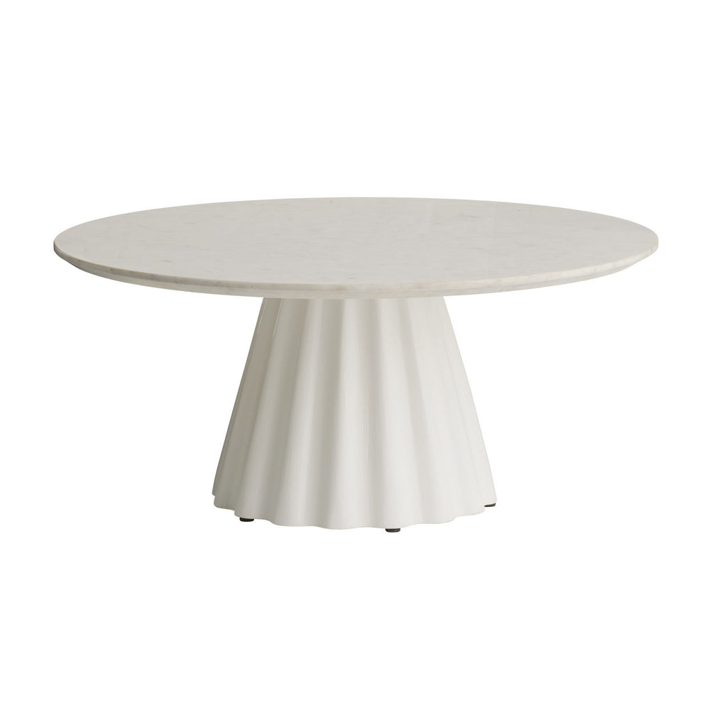 Arteriors - Coffee Table - Rinny - White- Union Lighting Luminaires Decor