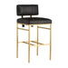 Arteriors - Bar Stool - Laney - Black- Union Lighting Luminaires Decor