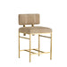 Arteriors - Counter Stool - Laney - Taupe- Union Lighting Luminaires Decor