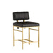 Arteriors - Counter Stool - Laney - Black- Union Lighting Luminaires Decor