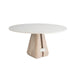 Arteriors - Dining Table - Melt - White Marble- Union Lighting Luminaires Decor
