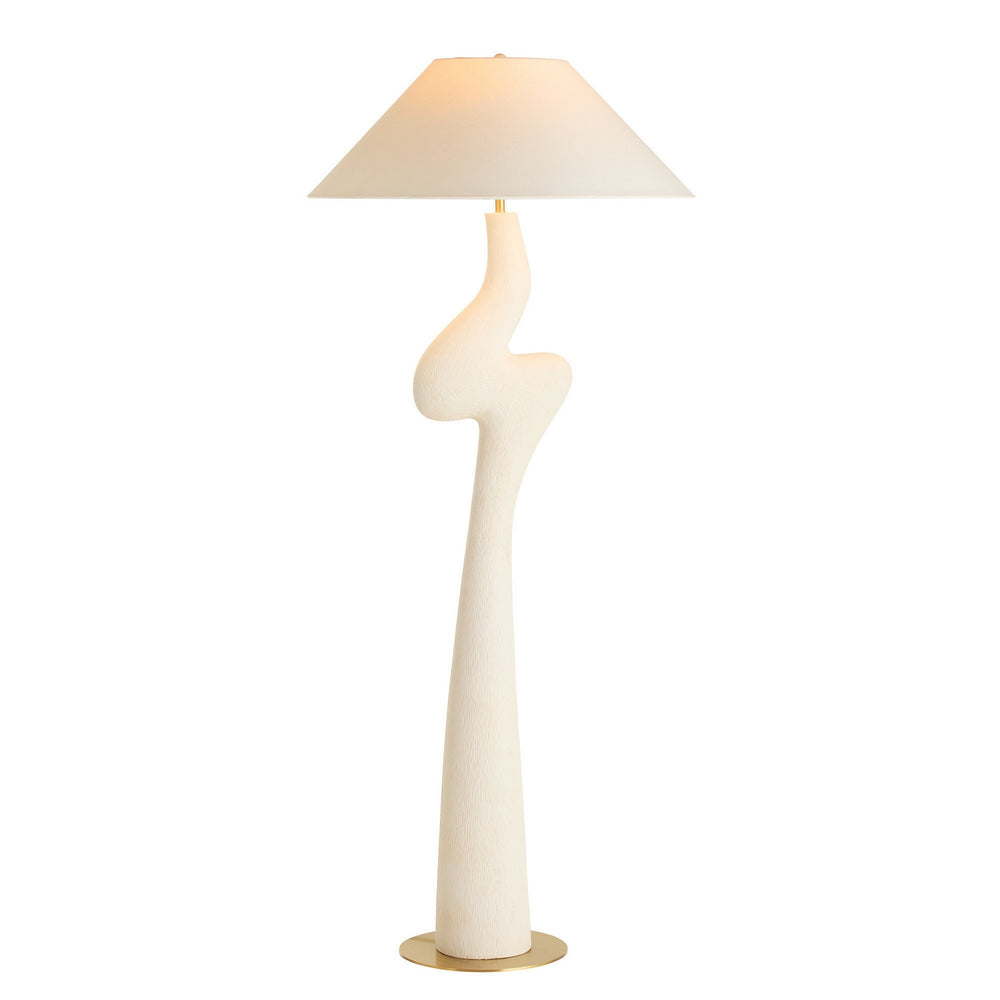 Arteriors - One Light Floor Lamp - Nicolette - Ivory- Union Lighting Luminaires Decor