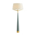 Arteriors - One Light Floor Lamp - Elden - Cadet Blue- Union Lighting Luminaires Decor
