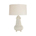 Arteriors - One Light Table Lamp - Miriam - Ivory Crackle- Union Lighting Luminaires Decor