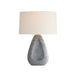 Arteriors - One Light Table Lamp - Nathan - Glacier Swirl- Union Lighting Luminaires Decor