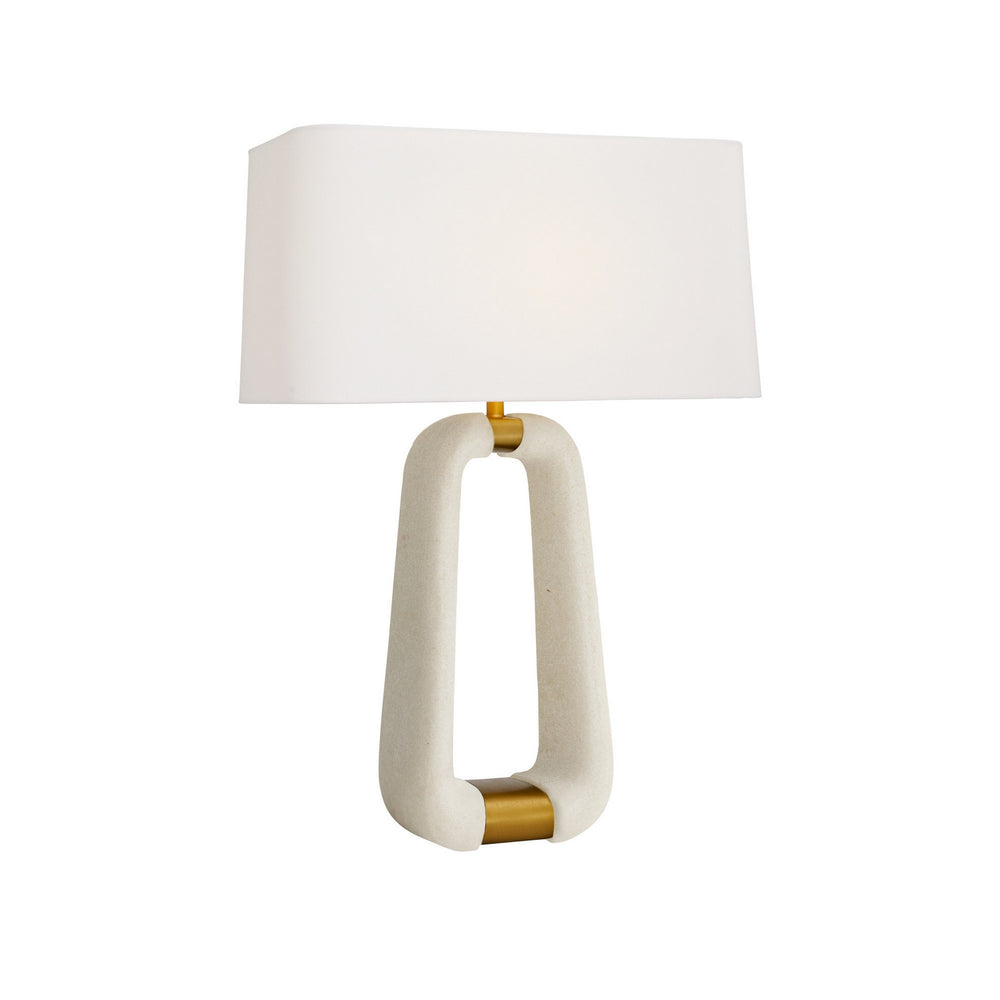 Arteriors - One Light Table Lamp - Gianni - Ivory- Union Lighting Luminaires Decor