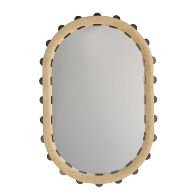 Arteriors - Mirror - Nicolai - Faux Travertine- Union Lighting Luminaires Decor