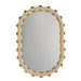 Arteriors - Mirror - Nicolai - Faux Travertine- Union Lighting Luminaires Decor