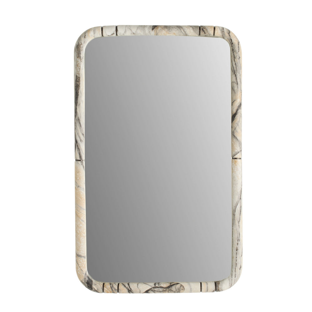 Arteriors - Mirror - Trevino - Gray Flower- Union Lighting Luminaires Decor