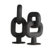 Arteriors - Sculptures, Set of 2 - Merritt - Ebony- Union Lighting Luminaires Decor