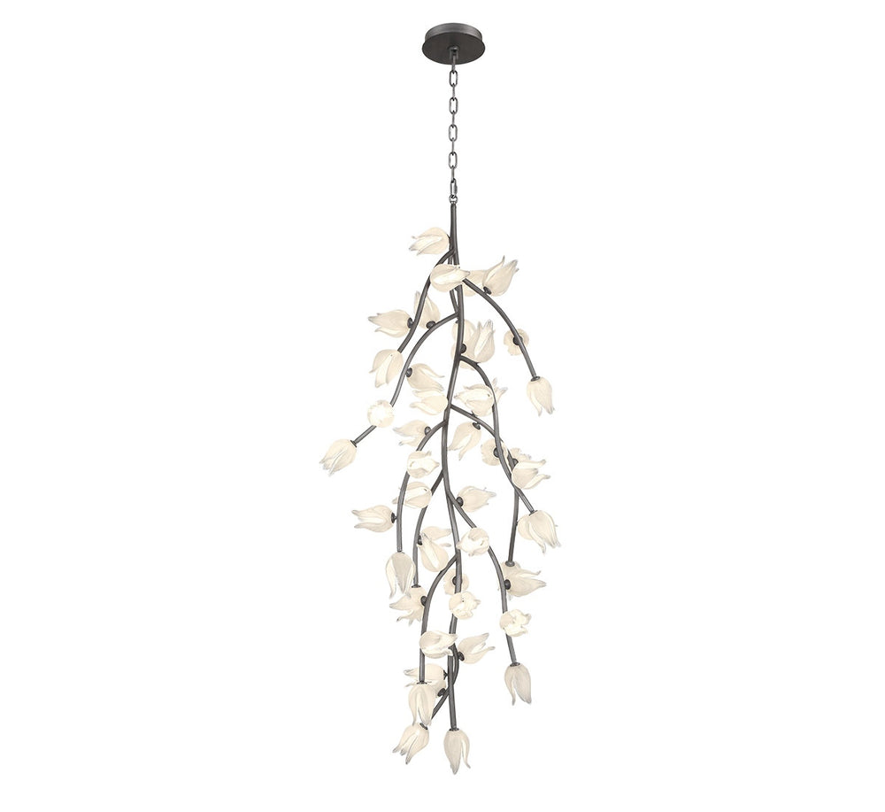 Lib & Co. Canada - LED Chandelier - Belluno - Brushed Vintage grey- Union Lighting Luminaires Decor