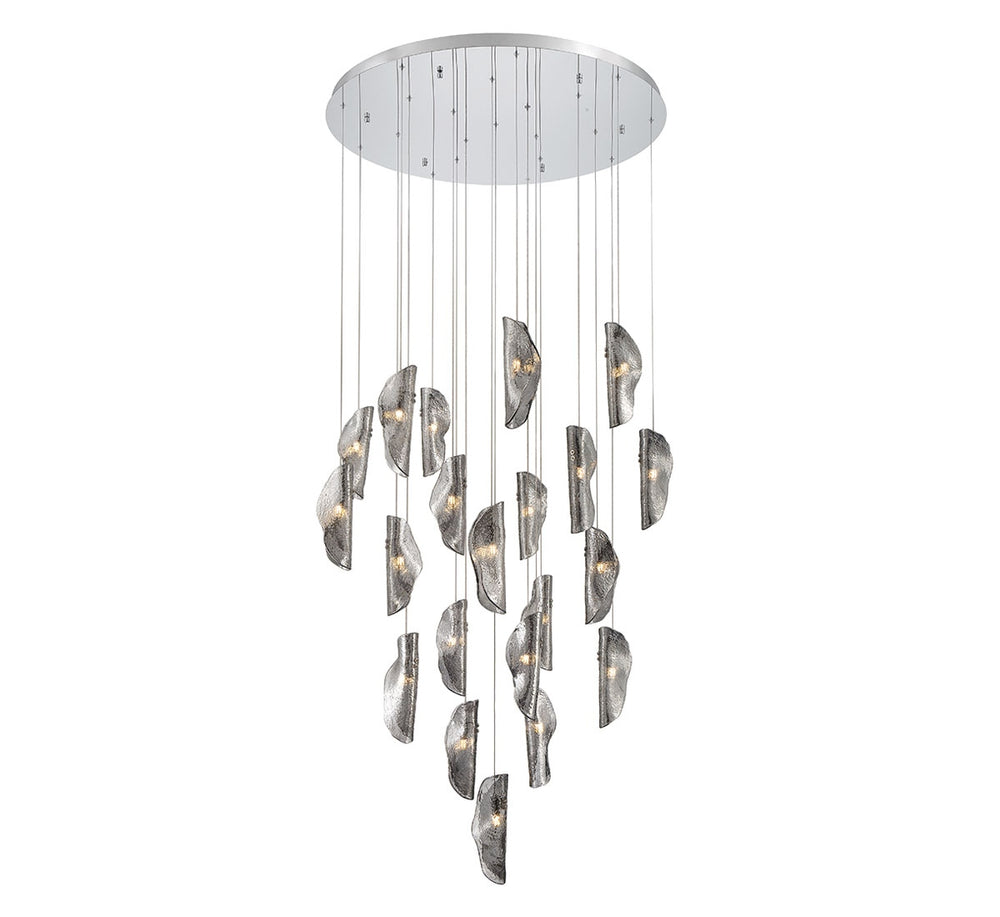 Lib & Co. Canada - LED Chandelier - Sorrento - Chrome- Union Lighting Luminaires Decor