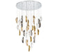 Lib & Co. Canada - LED Chandelier - Sorrento - Chrome- Union Lighting Luminaires Decor