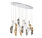 Lib & Co. Canada - LED Chandelier - Sorrento - Chrome- Union Lighting Luminaires Decor