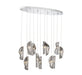 Lib & Co. Canada - LED Chandelier - Sorrento - Chrome- Union Lighting Luminaires Decor