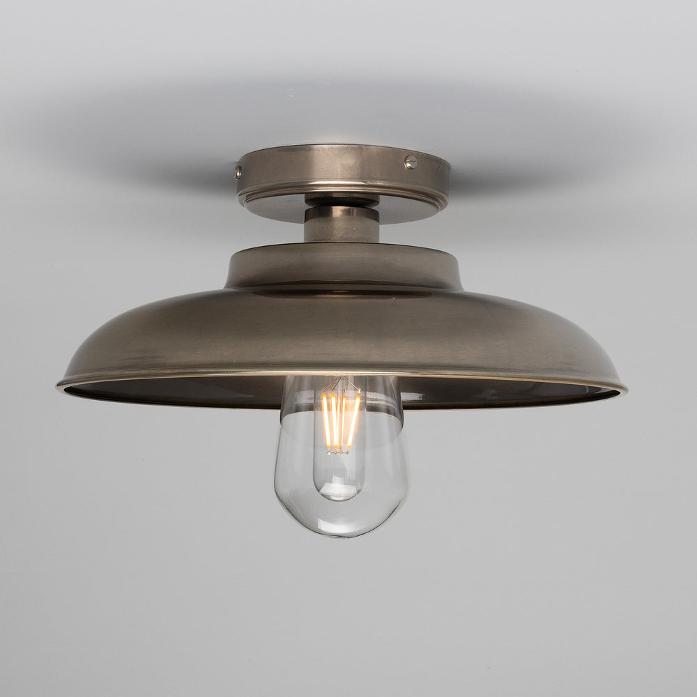 Mullan Lighting - One Light Flush Mount - Darya - Antique Silver- Union Lighting Luminaires Decor