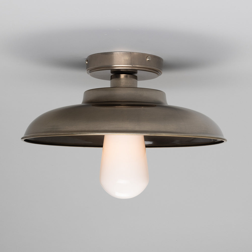 Mullan Lighting - One Light Flush Mount - Darya - Antique Silver- Union Lighting Luminaires Decor