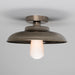 Mullan Lighting - One Light Flush Mount - Darya - Antique Silver- Union Lighting Luminaires Decor