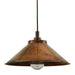 Mullan Lighting - One Light Pendant - Nerissa - Antique Brass- Union Lighting Luminaires Decor
