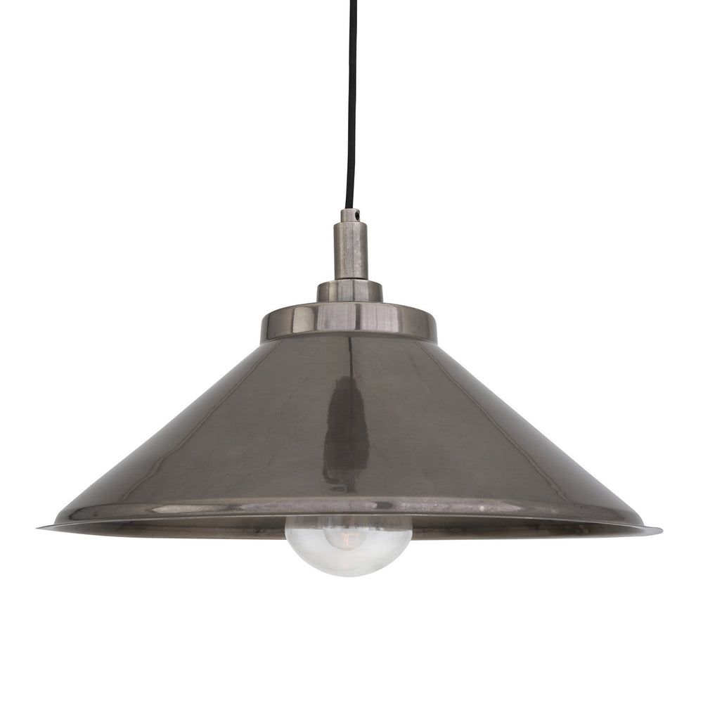 Mullan Lighting - One Light Pendant - Nerissa - Antique Silver- Union Lighting Luminaires Decor