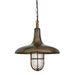 Mullan Lighting - One Light Pendant - Mira - Antique Brass- Union Lighting Luminaires Decor