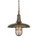 Mullan Lighting - One Light Pendant - Mira - Antique Brass- Union Lighting Luminaires Decor