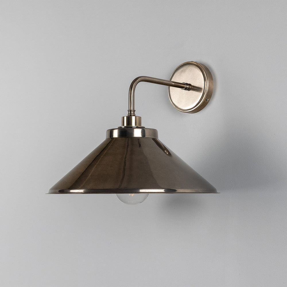 Mullan Lighting - One Light Wall Sconce - Nerissa - Antique Silver- Union Lighting Luminaires Decor