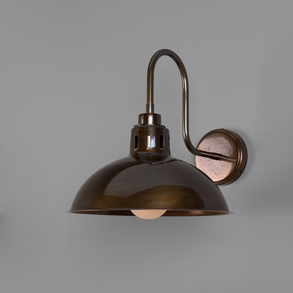 Mullan Lighting - One Light Wall Sconce - Talise - Antique Brass- Union Lighting Luminaires Decor