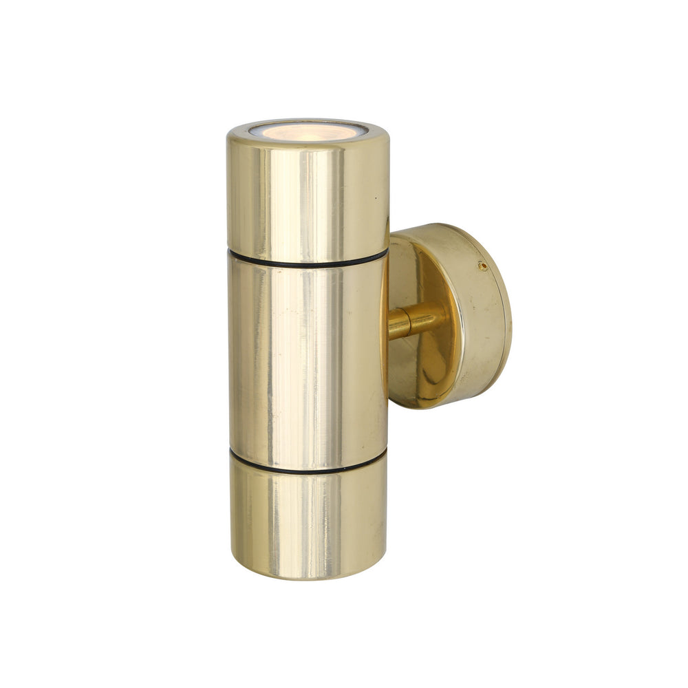 Mullan Lighting - Two Light Wall Sconce - Lana - Polished Brass- Union Lighting Luminaires Decor