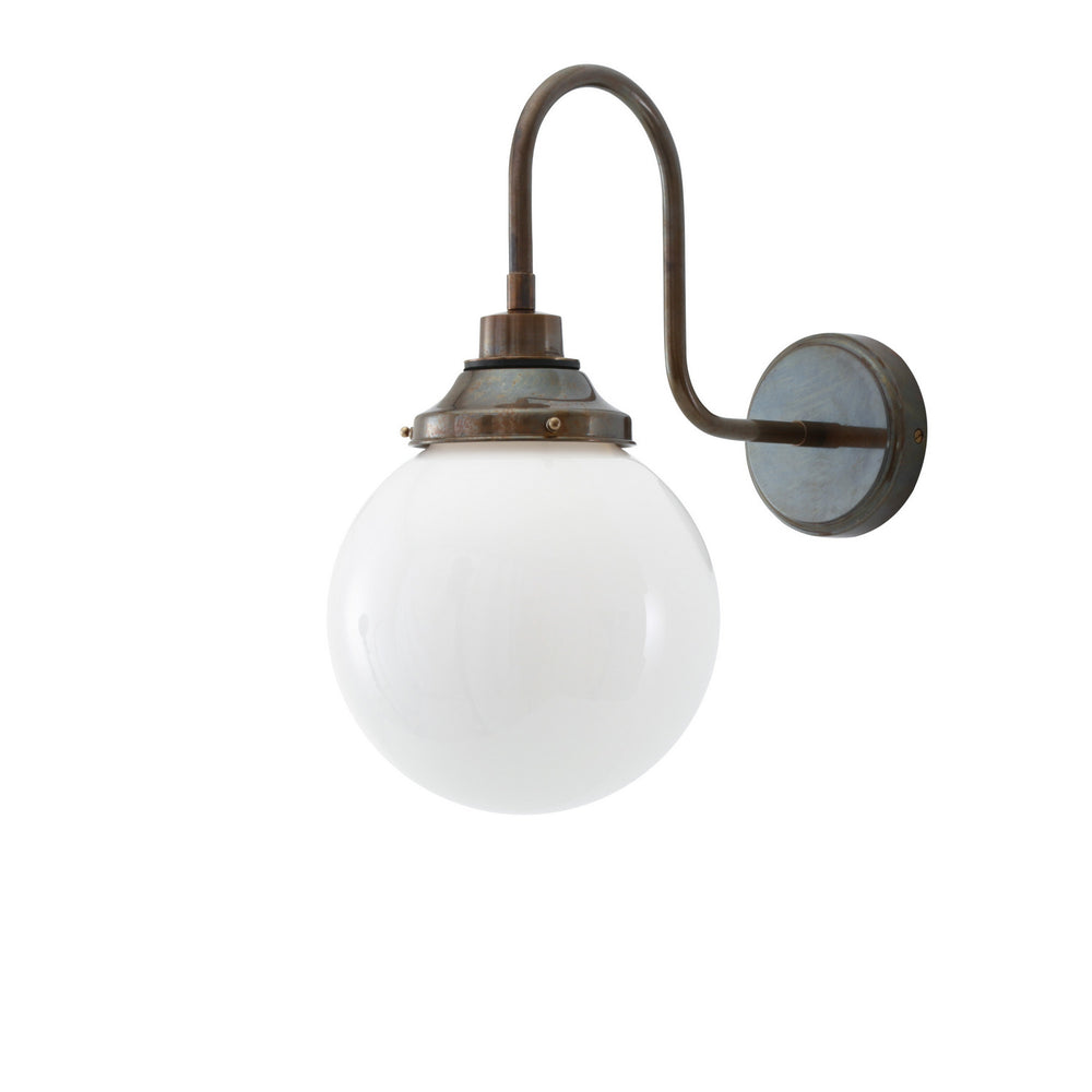 Mullan Lighting - One Light Wall Sconce - Pelagia - Antique Brass- Union Lighting Luminaires Decor