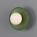 Mullan Lighting - One Light Wall Sconce - Aosta - Sage Green- Union Lighting Luminaires Decor