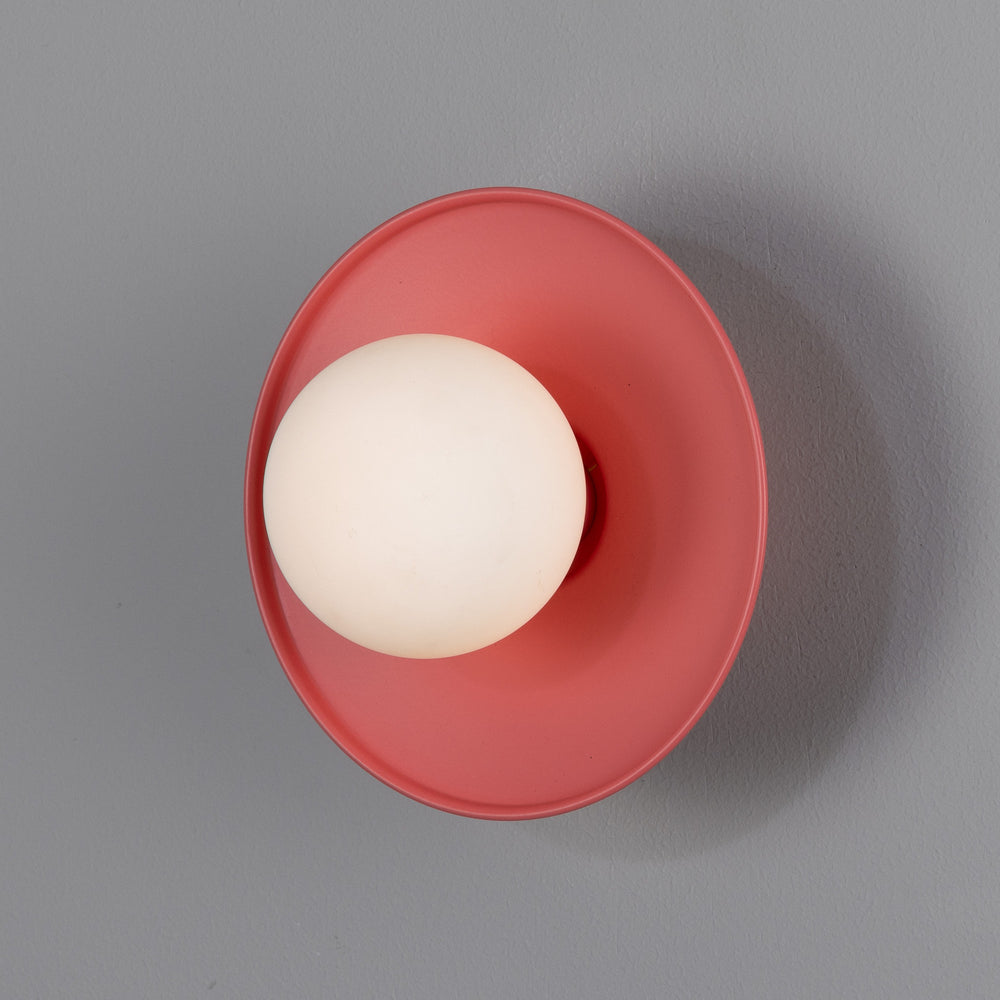Mullan Lighting - One Light Wall Sconce - Aosta - Antique Pink- Union Lighting Luminaires Decor