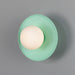Mullan Lighting - One Light Wall Sconce - Aosta - Mint Turquoise- Union Lighting Luminaires Decor