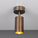 Mullan Lighting - One Light Flush Mount - Evanston - Antique Brass- Union Lighting Luminaires Decor