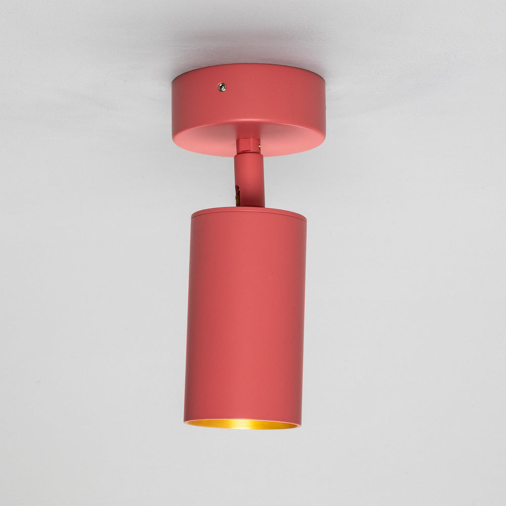 Mullan Lighting - One Light Flush Mount - Evanston - Pc Antique Pink- Union Lighting Luminaires Decor