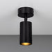 Mullan Lighting - One Light Flush Mount - Evanston - Matte Black- Union Lighting Luminaires Decor