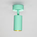 Mullan Lighting - One Light Flush Mount - Evanston - Pc Mint Turquoise- Union Lighting Luminaires Decor