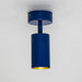 Mullan Lighting - One Light Flush Mount - Evanston - Pc Sapphire Blue- Union Lighting Luminaires Decor